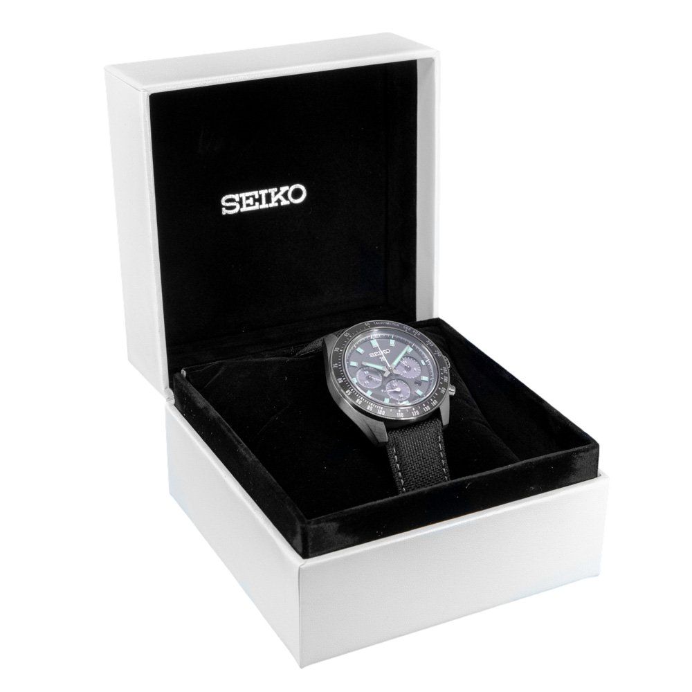 Seiko Orologi: Seiko SSC923P1 Prospex Speedtimer Night Vision Quartz Solar – Nuovo e nell'imballaggio originale da Schindellegi venduto da harveystore 8