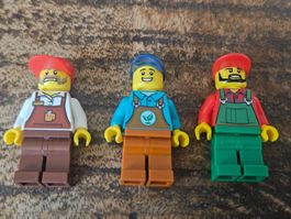 lego lot de 3 figurines