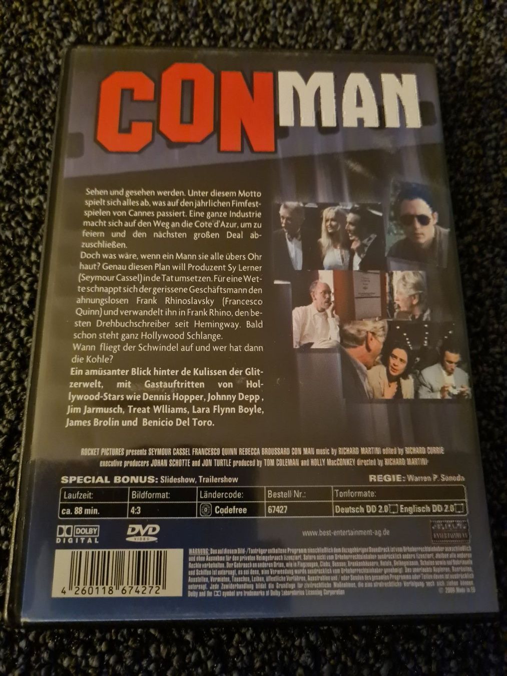 Tutti i DVDs: CON MAN (7949) – Usato da Ruswil venduto da jan_bxl5 1