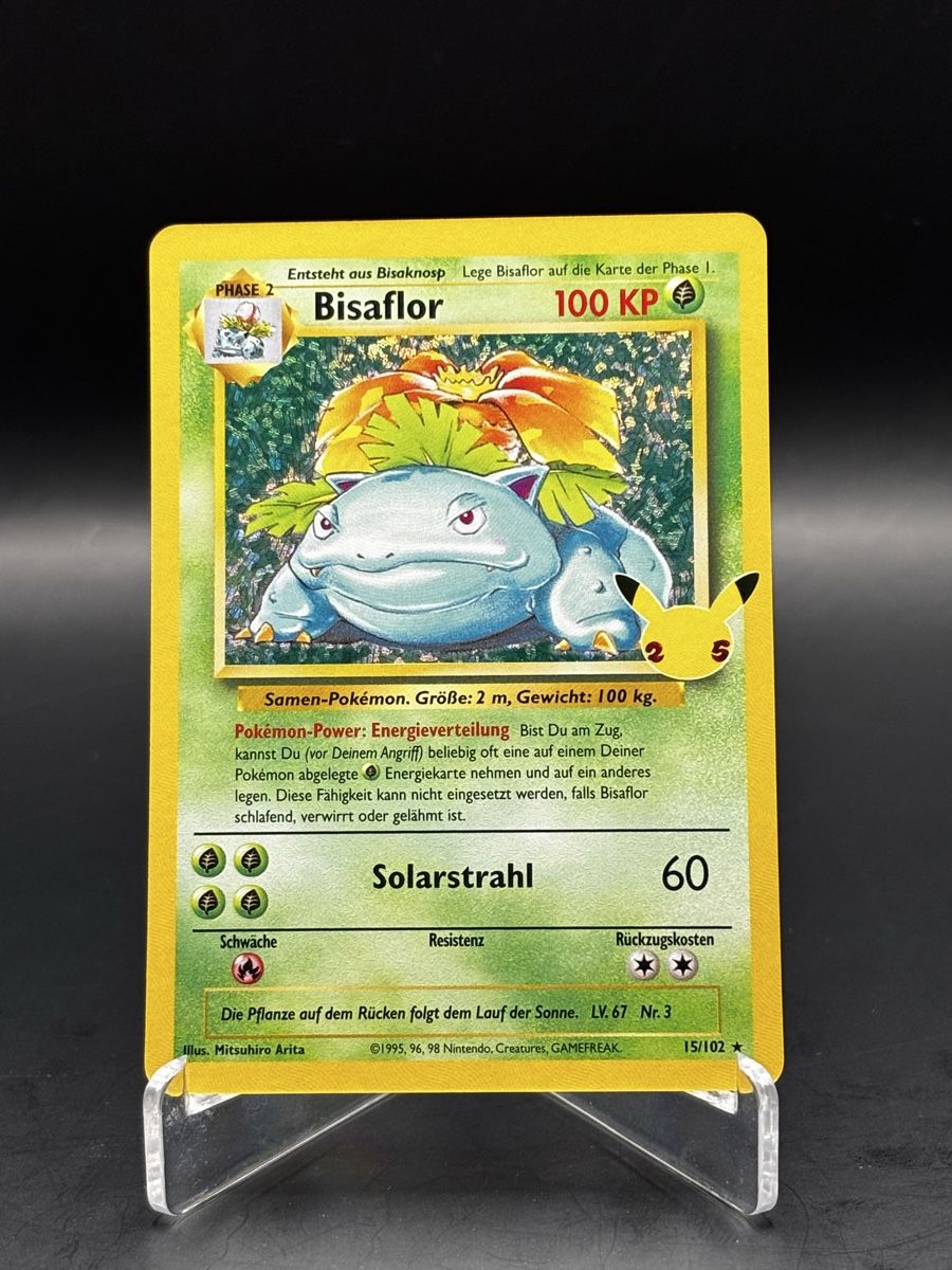 Pokémon Carte collezionabili: Bisaflor Celebrations DE Pokémon Karte  – Nuovo (secondo la descrizione) da Magden venduto da LegacyCards