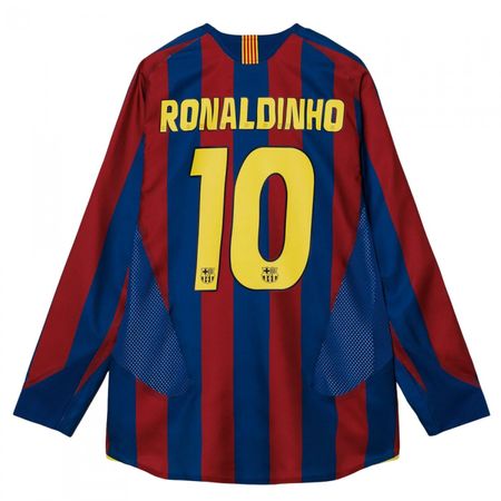 Nike FC Barcelona 2005-06 Reissue Ronaldinho (M) Heimtrikot