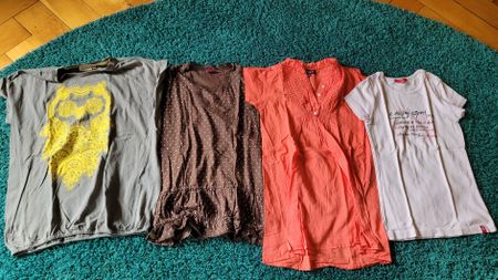 Sommer T-Shirts Set, Grösse 152, Top Zustand! ☀️ 4 Stück