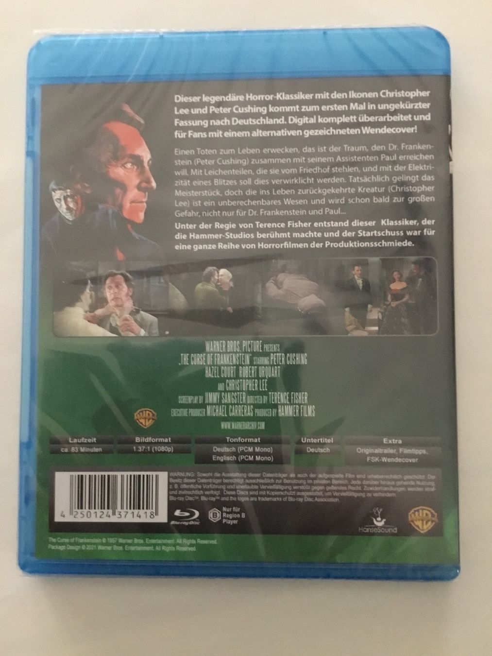 Alle DVDs: Frankensteins Fluch Blu Ray Neu Original verpackt – Neu und originalverpackt aus Blauen von sternchen66 1