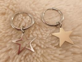 Ohrringe - Star Click Hoop
