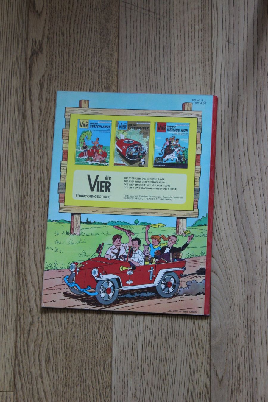 Fumetti: Comic Die Vier und der Turbogleiter – Nuovo (secondo la descrizione) da Zürich venduto da Lardoni 2