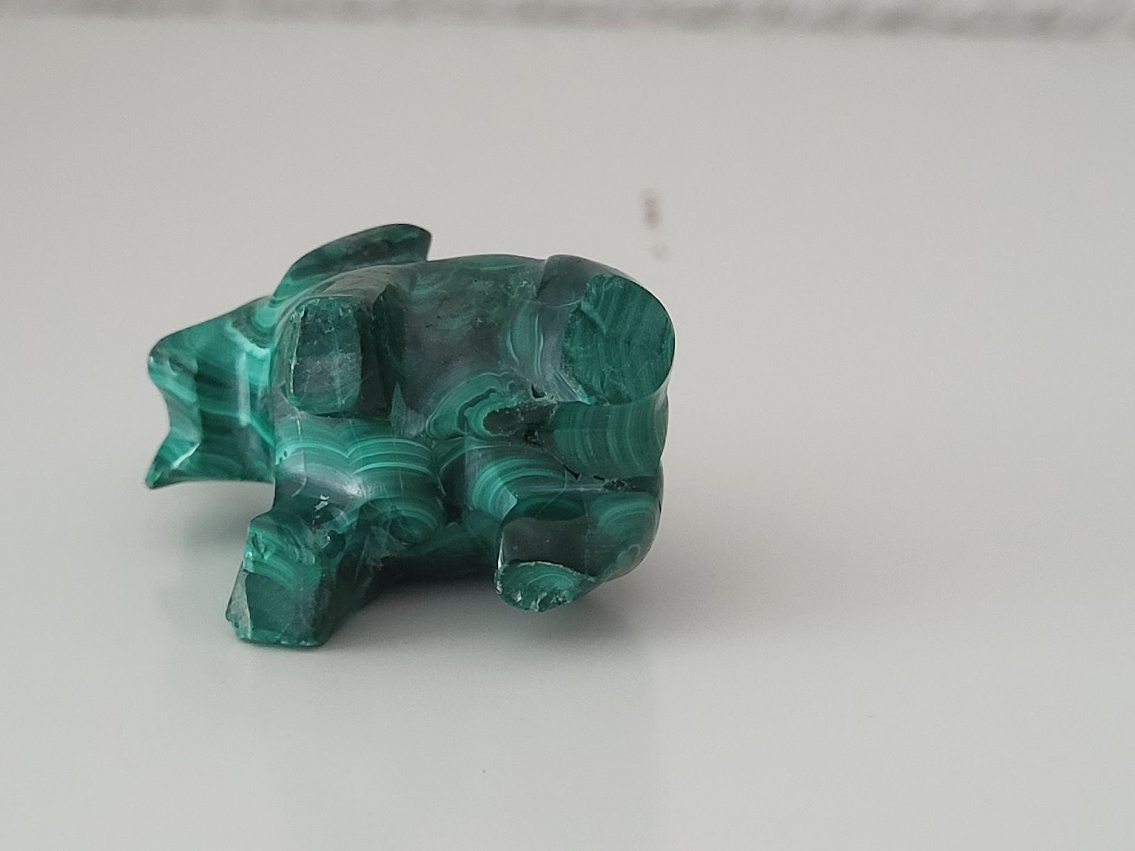Alle Dekorationen: Süsser Malachit Elefant Deko Figur – Defekt aus Zürich von Roberto040 4