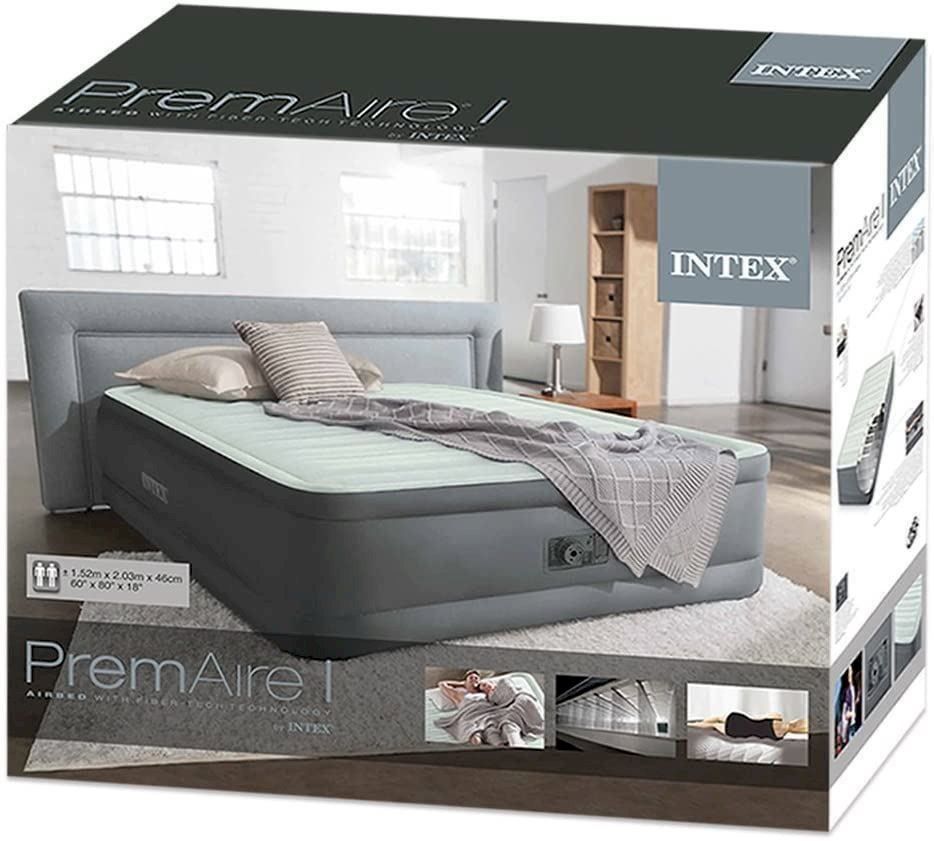 Tappetini fitness: Intex Luftbett PremAire 203x152x46 cm – Nuovo e nell'imballaggio originale da Bottighofen venduto da zaap 3