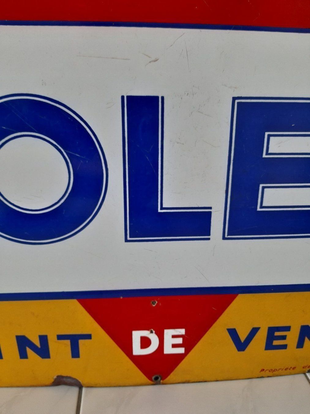 Solex Ecriteaux: Emailschild SOLEX Plaque émaillée – D'occasion à Schenkon par Elbarto007 2