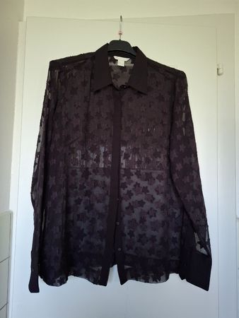 Chemise transparente taille L