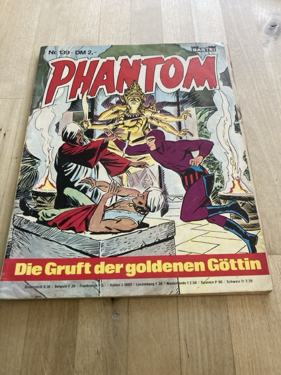 BD: Phantom 139 – Neuf (Voir description) à Zürich par msxmsx
