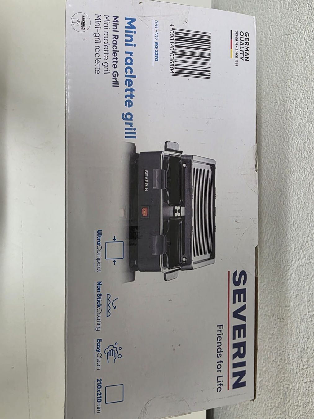 Elettrodomestici da cucina: Severin Mini Raclette Grill NEU, OVP – Nuovo e nell'imballaggio originale da Bennwil venduto da fawag 1
