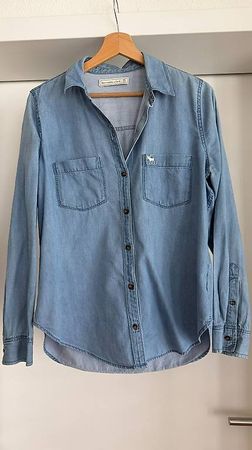 Abercrombie & Fitch Jeanshemd Gr. M