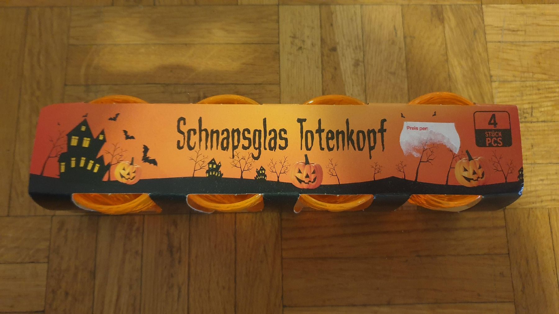 Set di piatti: Totenkopf Schnapsbecher – Nuovo e nell'imballaggio originale da Zürich venduto da ptanyela