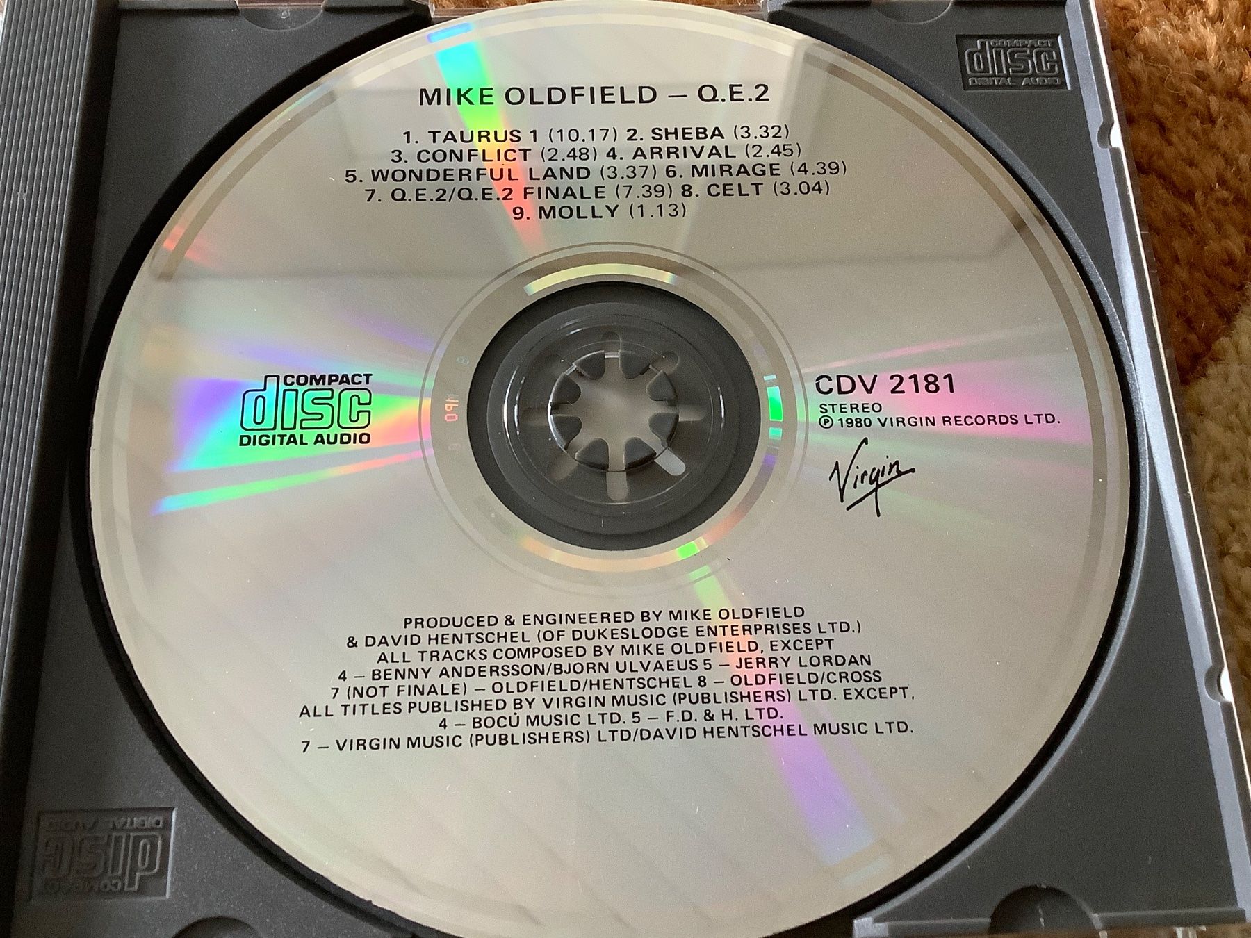 CDs: Mike Oldfield * QE 2 – Gebraucht aus herzogenbuchsee von HIFIANER 2