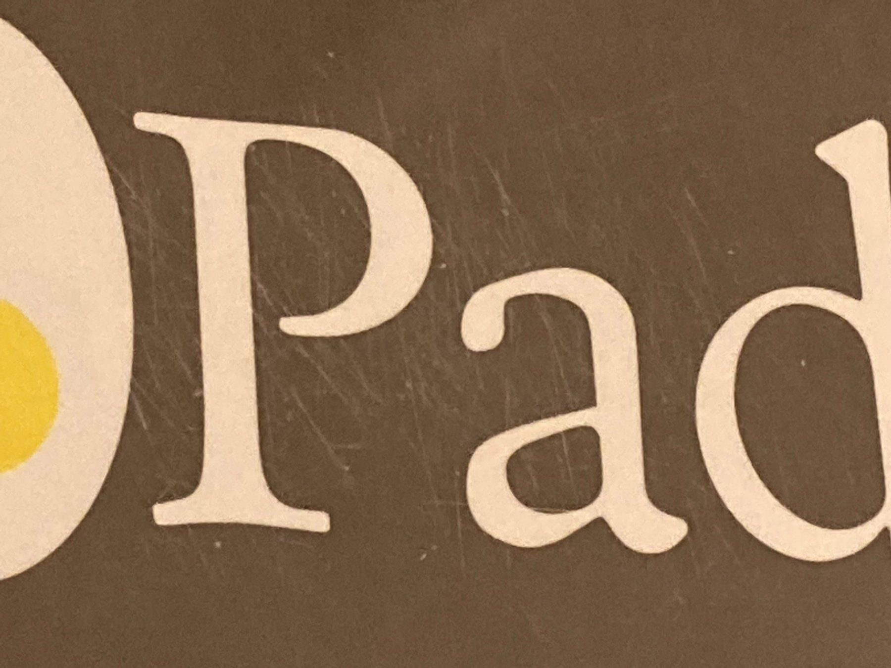 Insegne: Schild Ei Pad – Usato da Gümligen venduto da Storcko 1