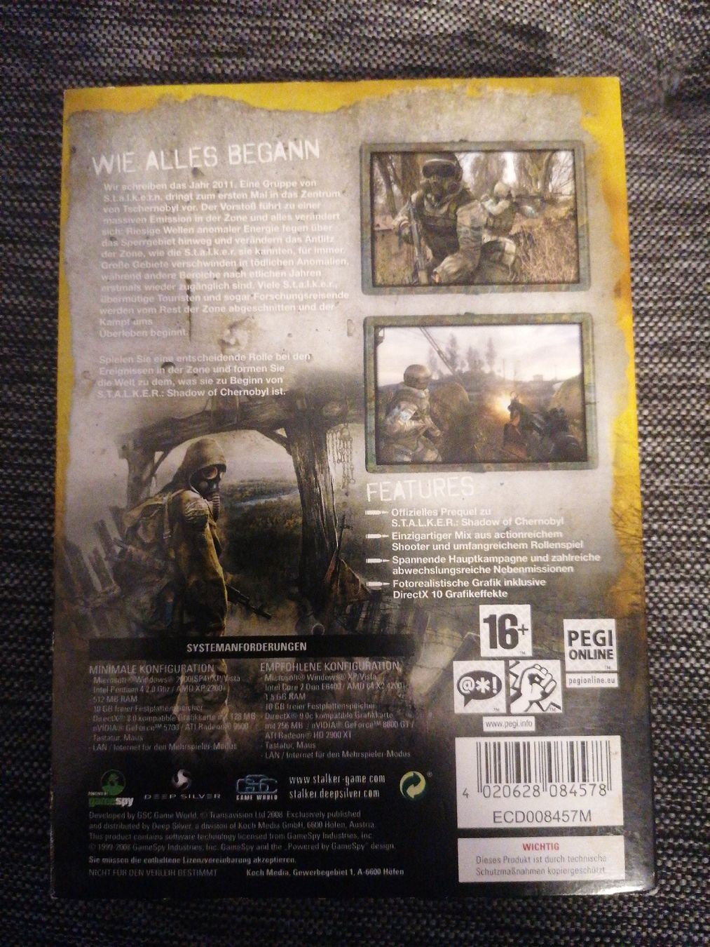Giochi: STALKER PC DVD – Usato da Pratteln venduto da ThereseZ 1