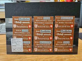 Zusammenhängende Altstoffverwertung z36a-z36c, Postfrisch