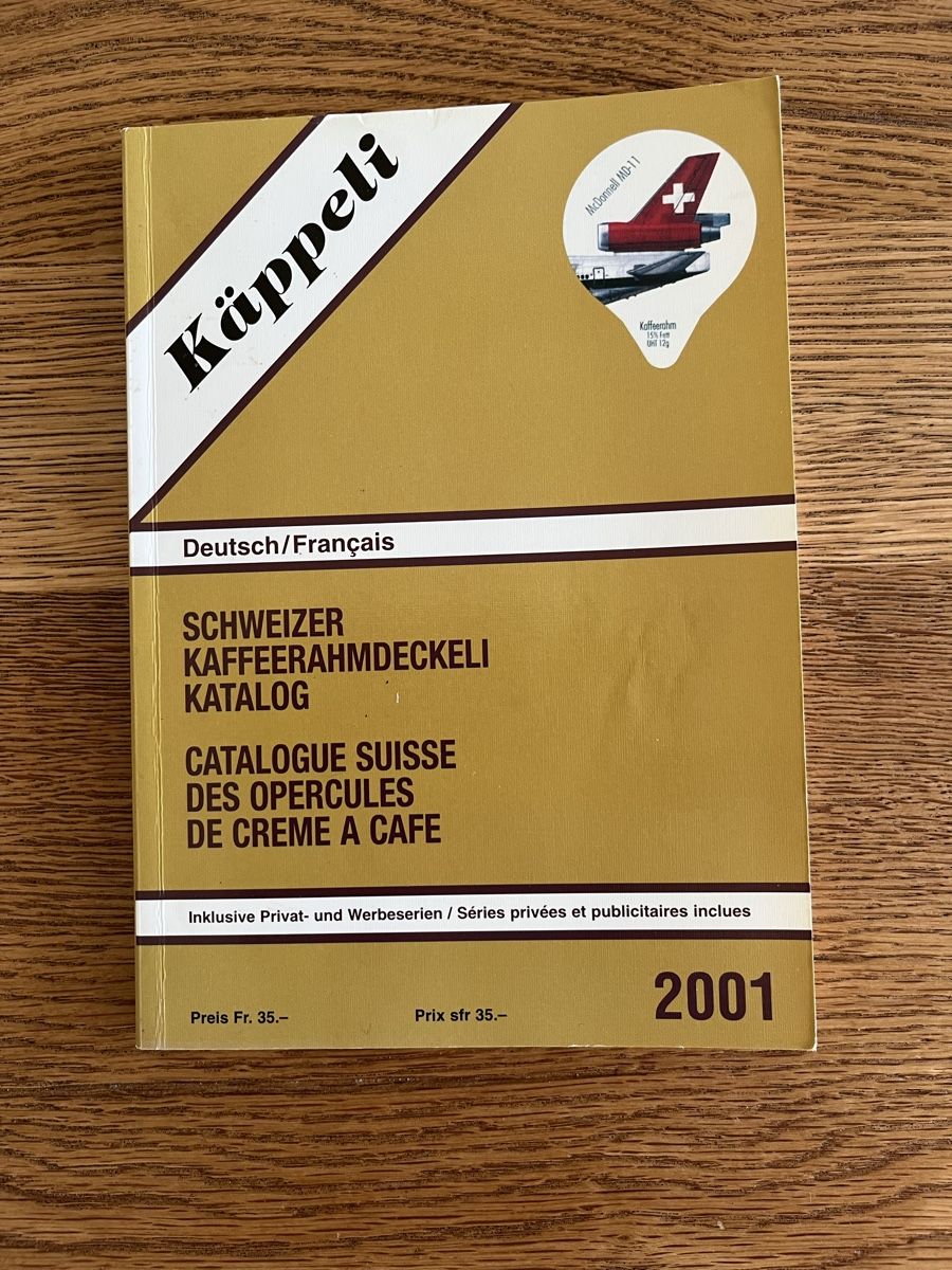 Opercules: Kaffeerahmdeckeli Kataloge – D'occasion à Schliern b. Köniz par medion3098 2