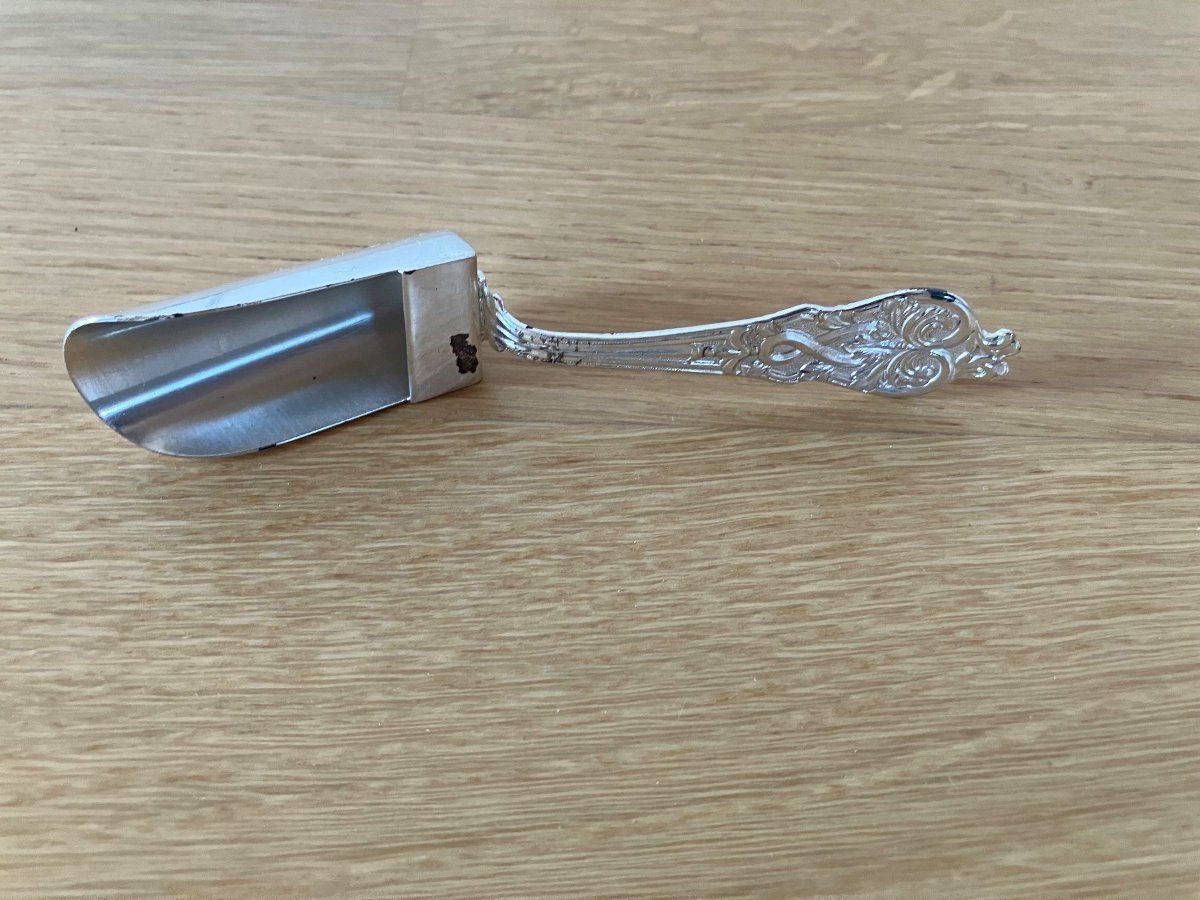 Cucchiai: Antiker niederländischer Silber-Tee-Caddy-Löffel – Usato da Bern venduto da schoenisache 5