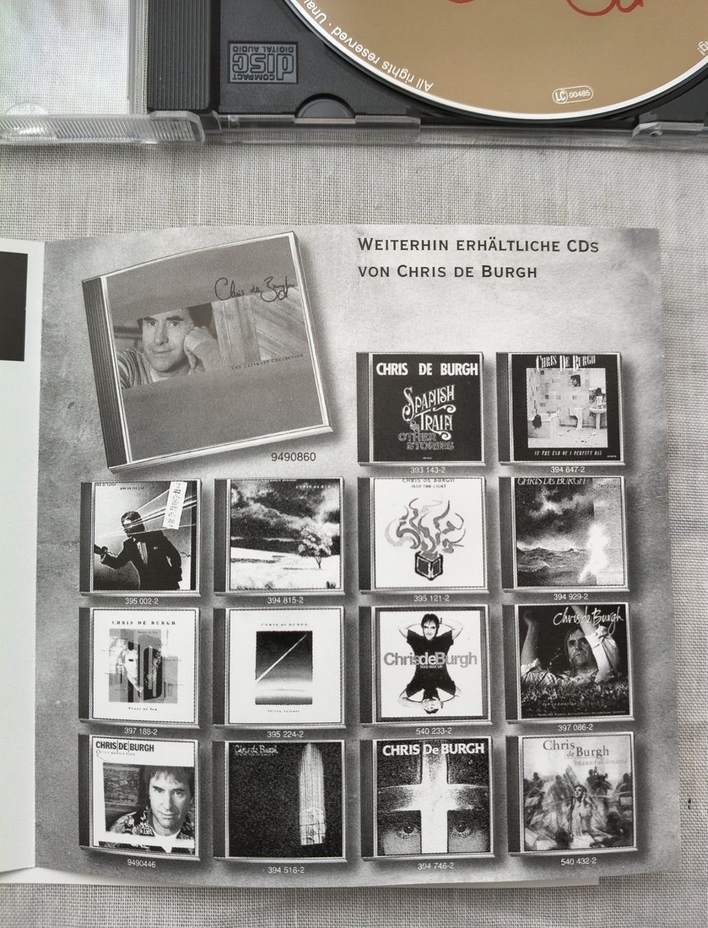 CDs: CD "Chris de Burgh - Die grössten Hits" – Neuf (Voir description) à Binningen par mar_2jlr 7