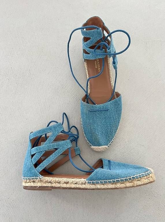 Scarpe da donna: Aquazzura Jeans-Espadrilles, Grösse EU38 – Usato da Zürich venduto da FK8044 1