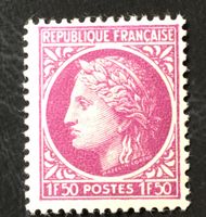 Briefmarke aus Frankreich  Ungestempelt  Siehe Original Foto