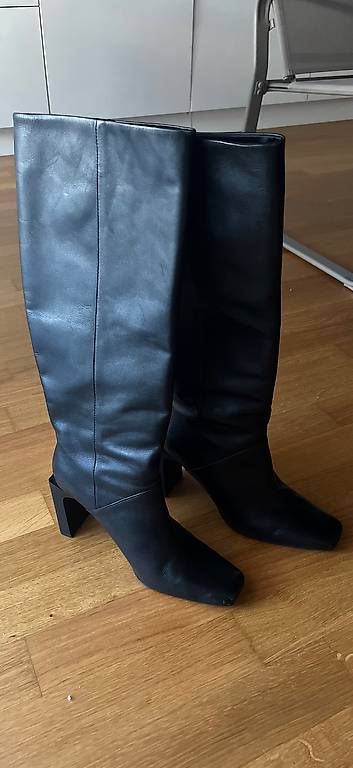 Mango Damenschuhe: Schwarze Stiefel 39 – Gebraucht aus Winterthur von smtpc 4