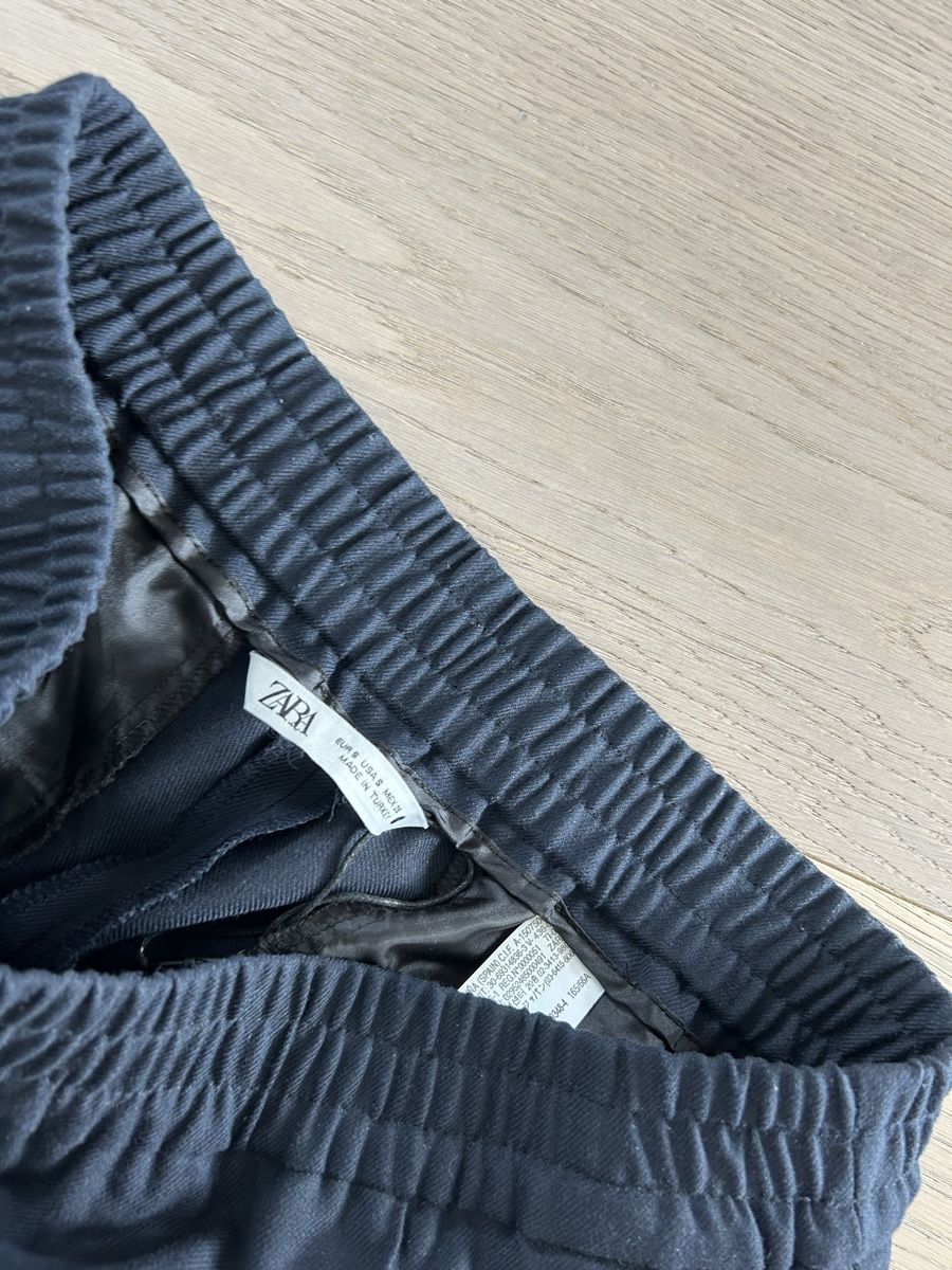 Zara Hosen: Zara Stoff Hose Gr. S Gummizug blau – Gebraucht aus Zug von Gibbi80 2