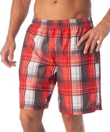 New Balance Herren Kurzehose Shorts /rot,grau,weiss/Gr.M