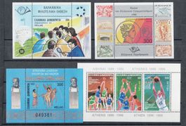 Japan, Lot 4 Blöcke postfrisch