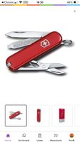 Victorinox Classic SD rot, mit schwarzem Etui
