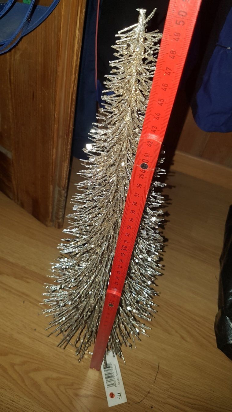 Tutte le decorazioni: Tannenbaum silber aus Draht – Nuovo (secondo la descrizione) da Schwarzenburg venduto da Sunny0290 1