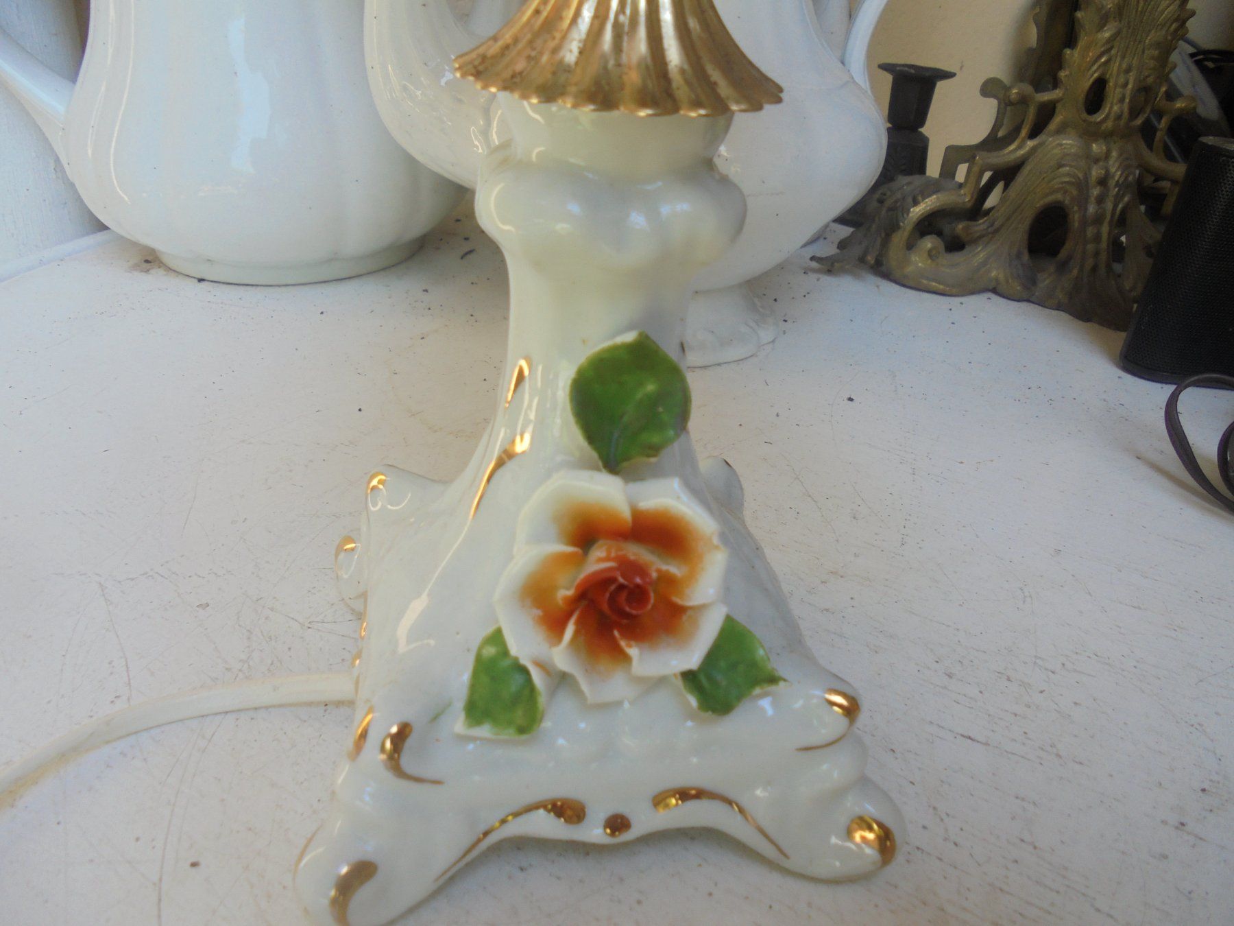 Lampade: Alte Tischlampe von ca. 1960 – Usato da Camorino venduto da Hunpete 5