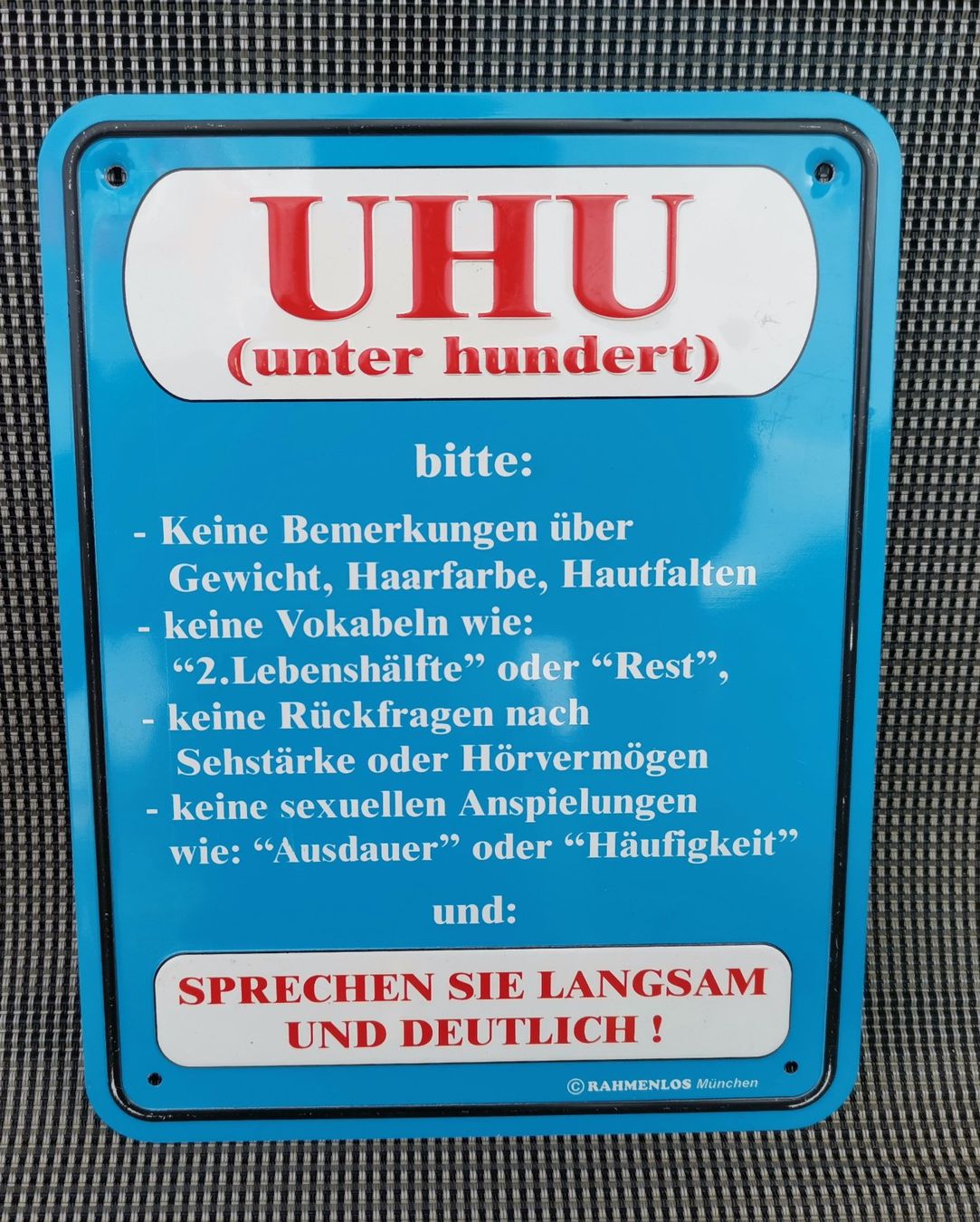 Insegne: Blechschild 220 x 170mm – Usato da Giswil venduto da Zumsteed