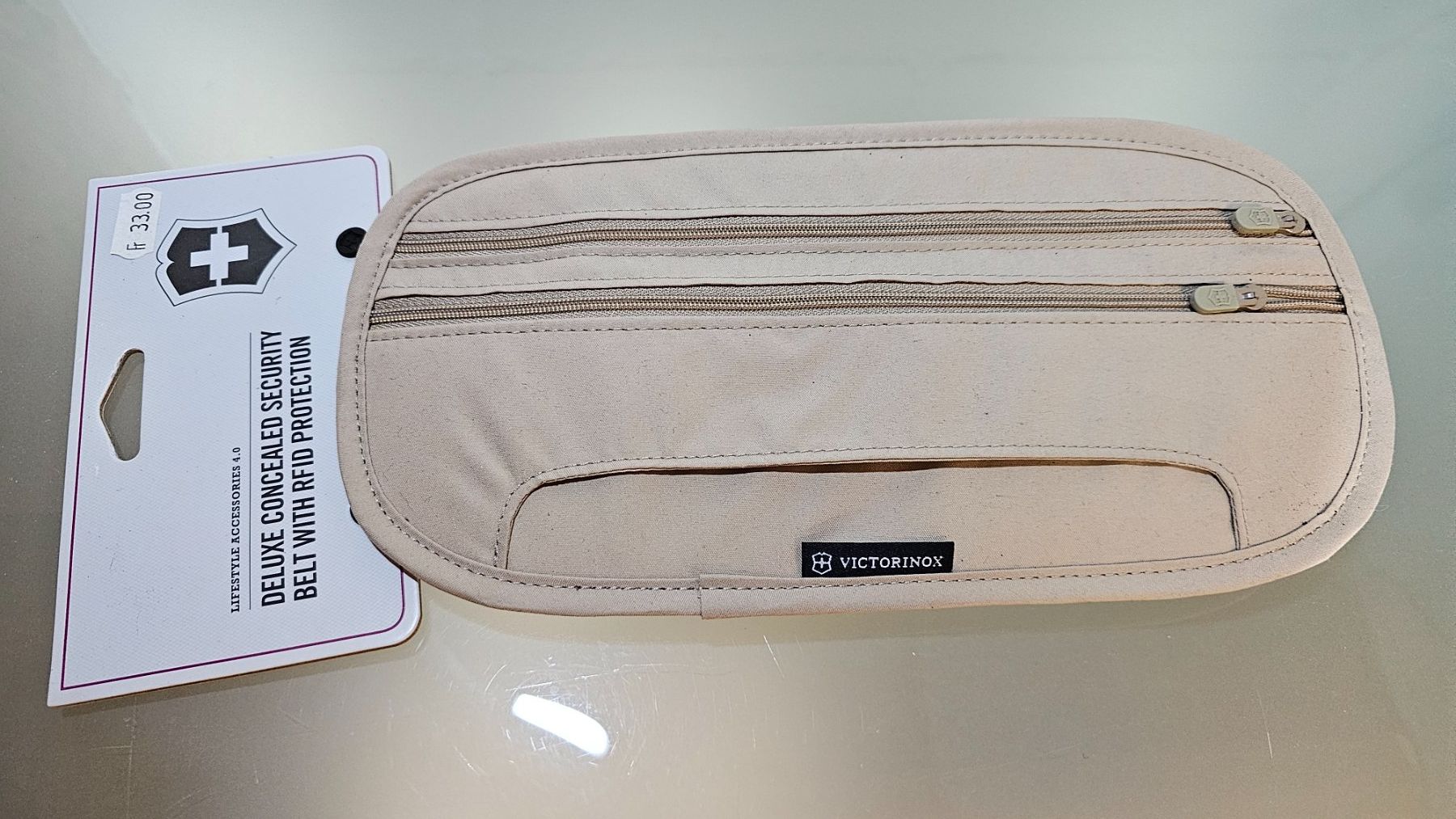 Borse: Reise Bauchtasche Victorinox mit RFID Schutz – Nuovo e nell'imballaggio originale da Jegenstorf venduto da Bracher_Mail-House
