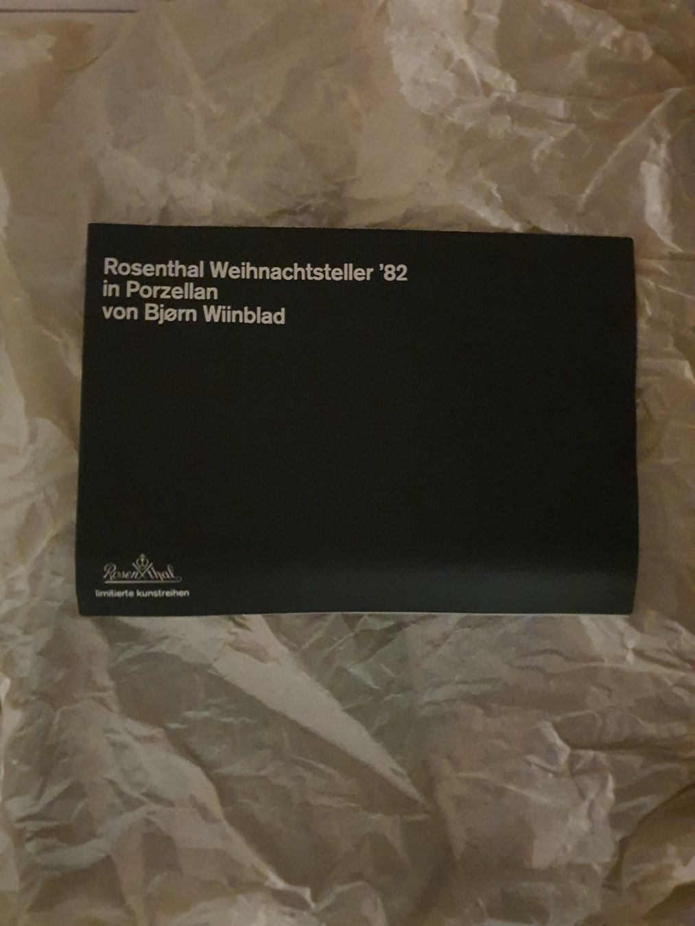 Rosenthal Piatti: Weihnachtsteller Rosenthal – Usato da triengen venduto da fad_g29d 4