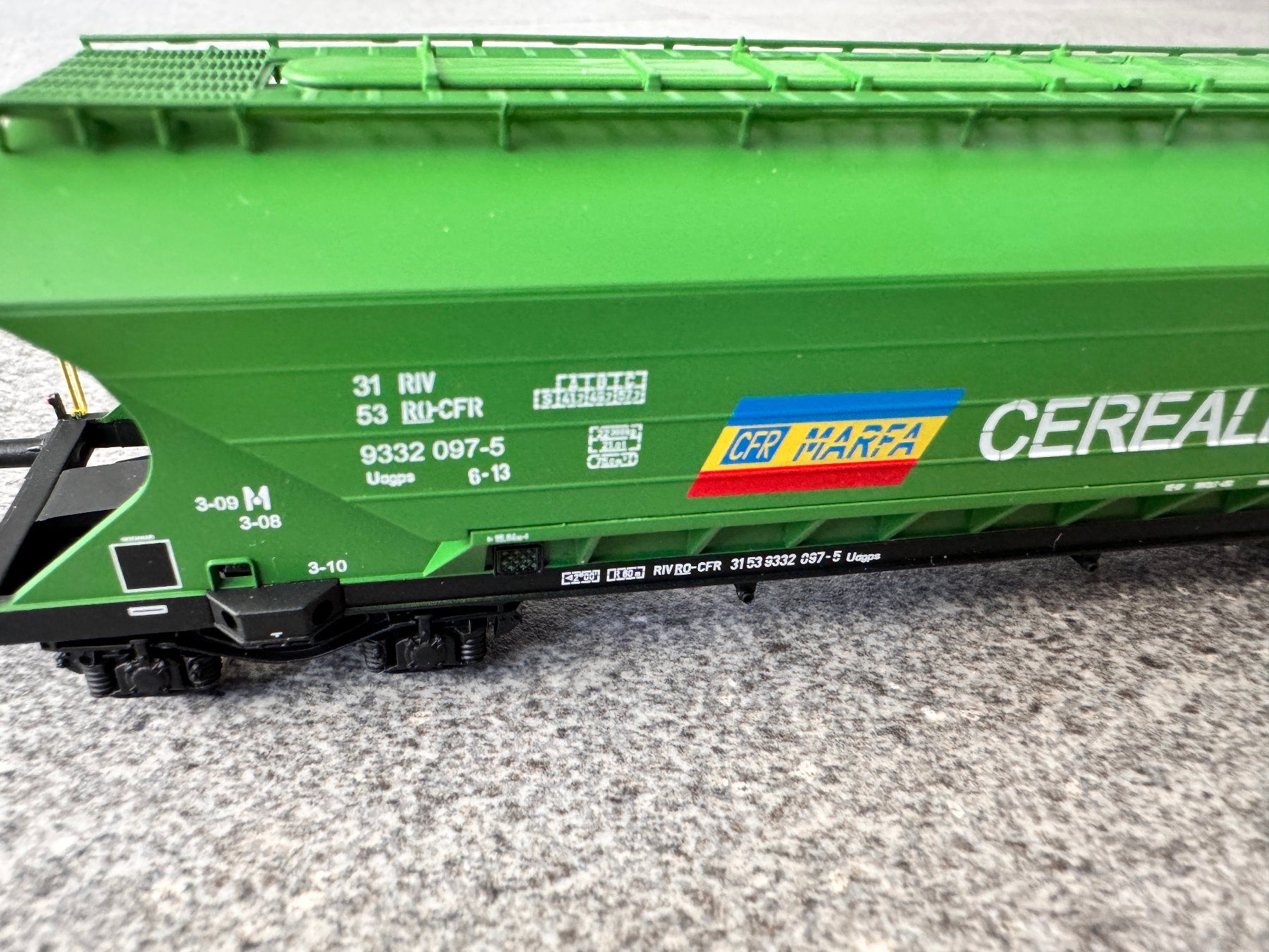 Albert Modell Trains électriques: Albert-Modell 933019 RO-CFR Uagps Getreidewagen – D'occasion à Basel par szbdsfrjs 1