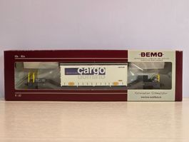 Bemo, 2289120, RhB, Sb-v 7730, Tragwagen, Cargo Domino, Neu