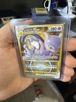 Pokémon Mewtu VSTAR Karte 280 KP guter Zustand