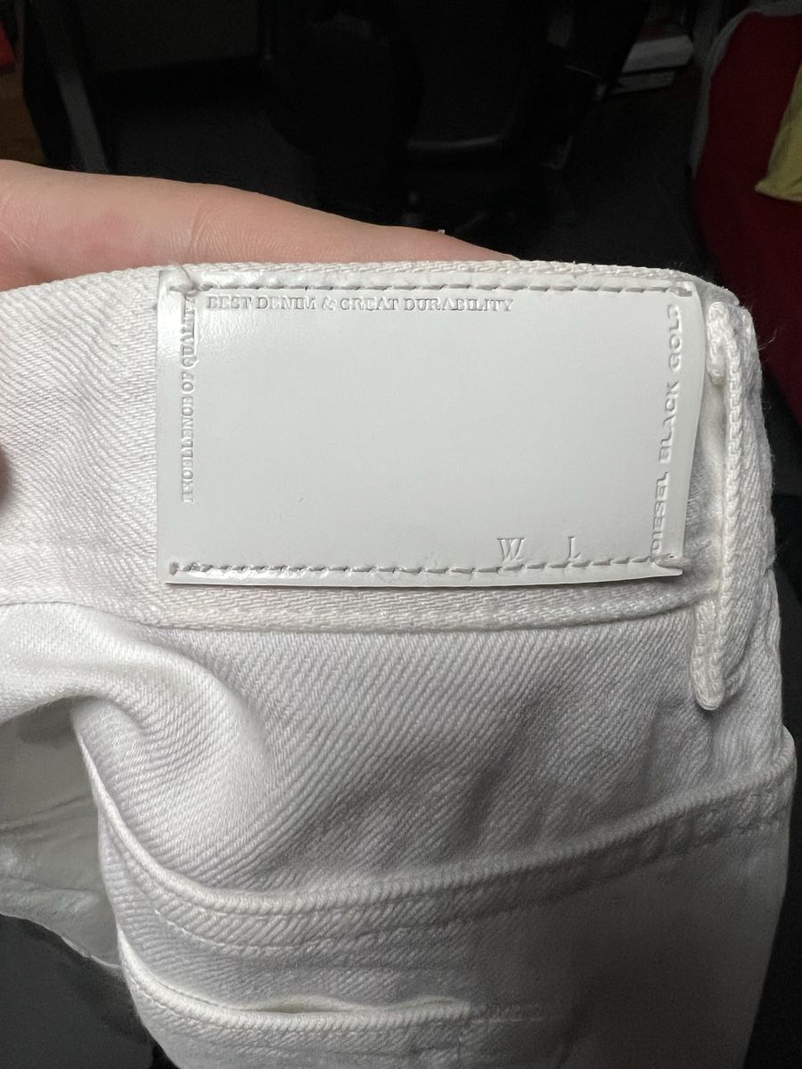Diesel Jeans: Diesel Black Gold Type 169 white jeans – Usato da Boudry venduto da LuigiLoot 2