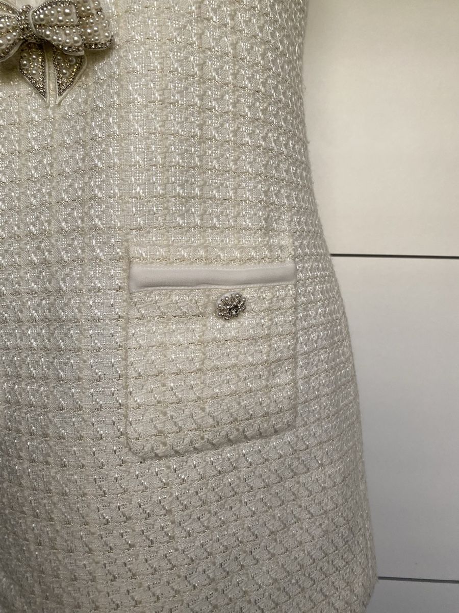 Self-Portrait Vestiti: self-portrait Bouclé-Kleid in Gr. 38 – Nuovo (secondo la descrizione) da Olten venduto da ale_nb2x 4