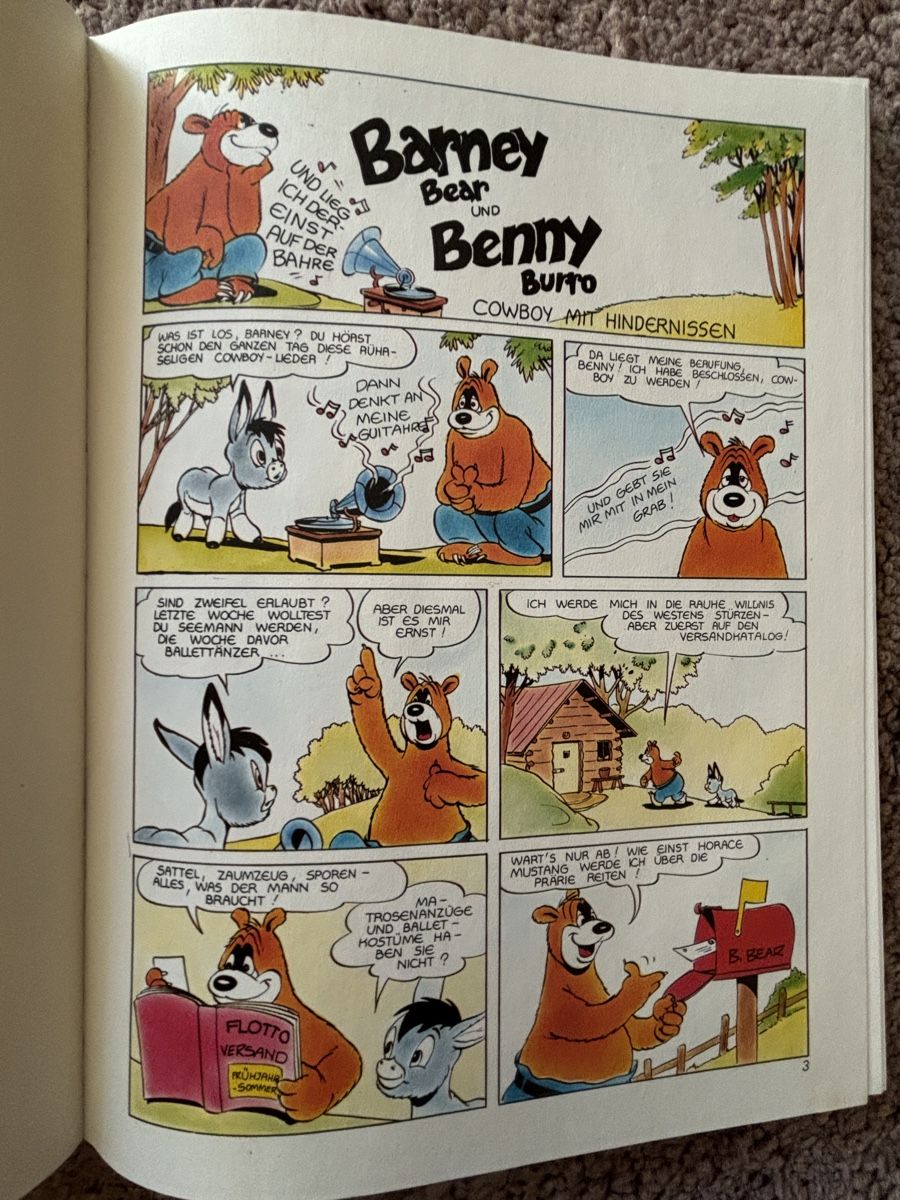 Fumetti: Barks Classics, Barney Bear, HC Band 1,2 – Usato da Kehrsatz venduto da Raboy 2