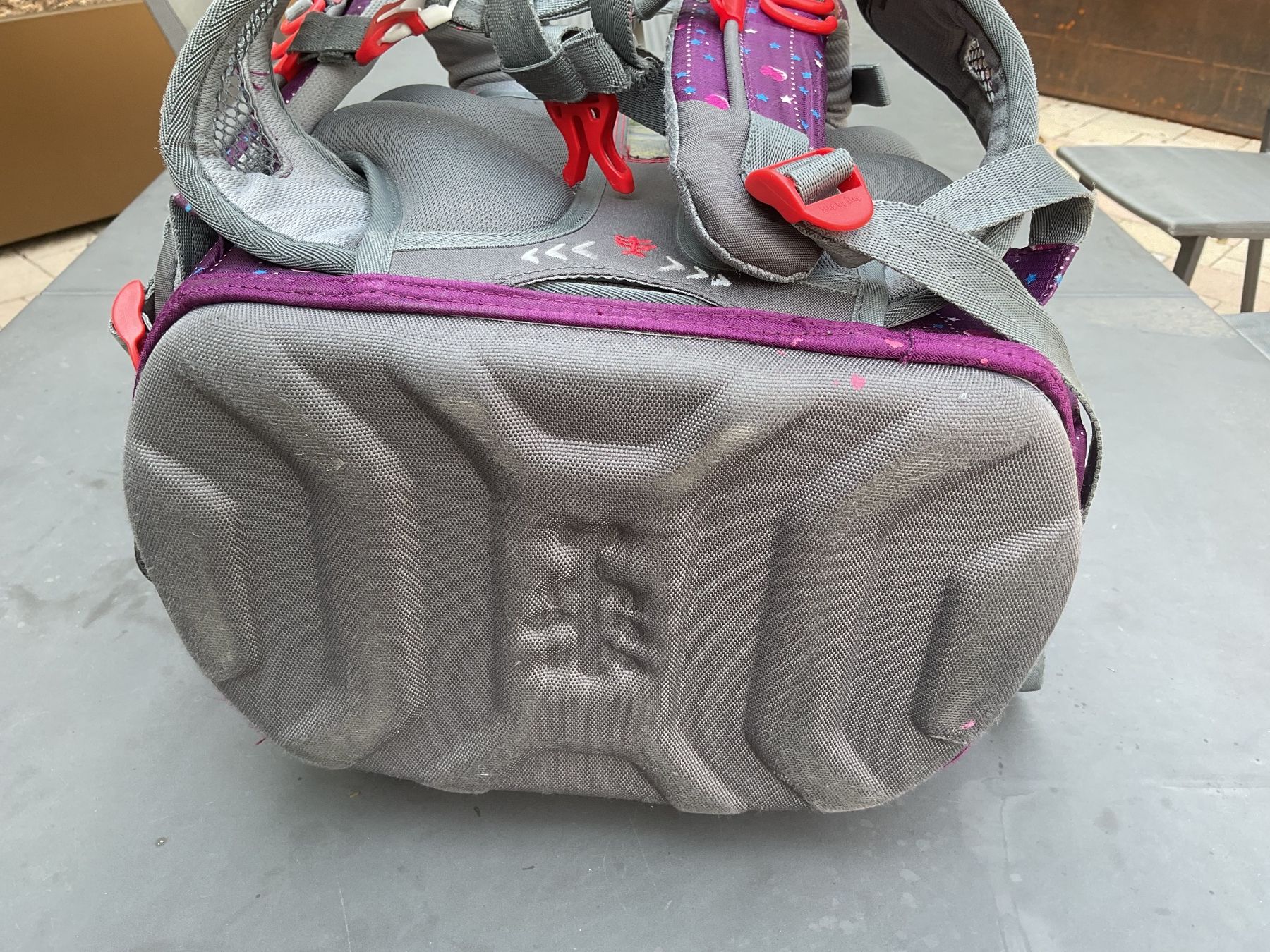 Step by Step Borse & Zaini: Schulthek Schulrucksack Step by Step lila mit Federmäppchen – Usato da Anglikon venduto da vanbecheren 6