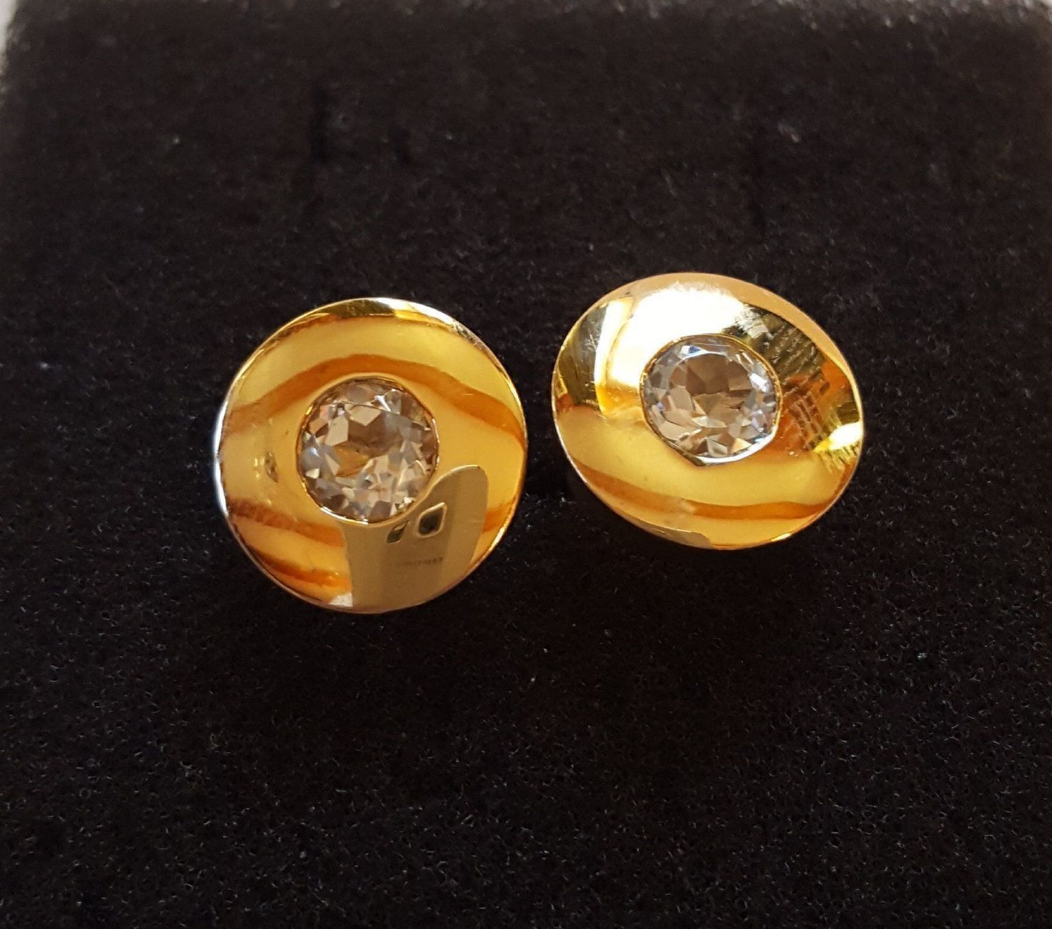 Ohrringe & -stecker: Gold 750 Massiv Ohrstecker Mit Topaz – Gebraucht aus Wald ZH von Dasilver 4