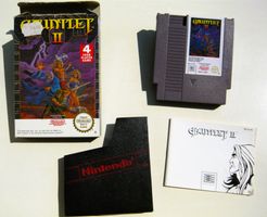 NES : Gauntlet 2, CIB, Excellent état ! + Four Score NES