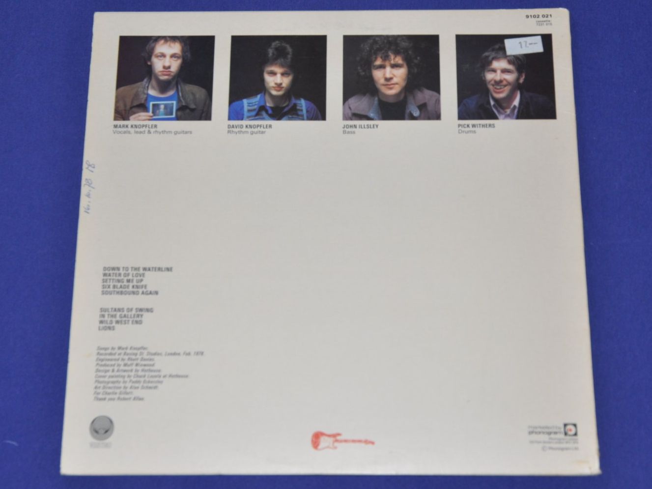 Vinyles: LP Dire Straits - 1978 – D'occasion à Boll par Theodora15 1