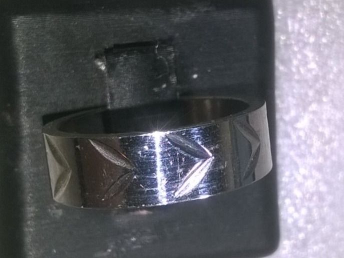 Anelli: ring edelsthal,,,silber farbe,,,glanzig – Nuovo (secondo la descrizione) da Basel venduto da bijoutrie_4