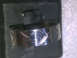 ring edelsthal,,,silber farbe,,,glanzig