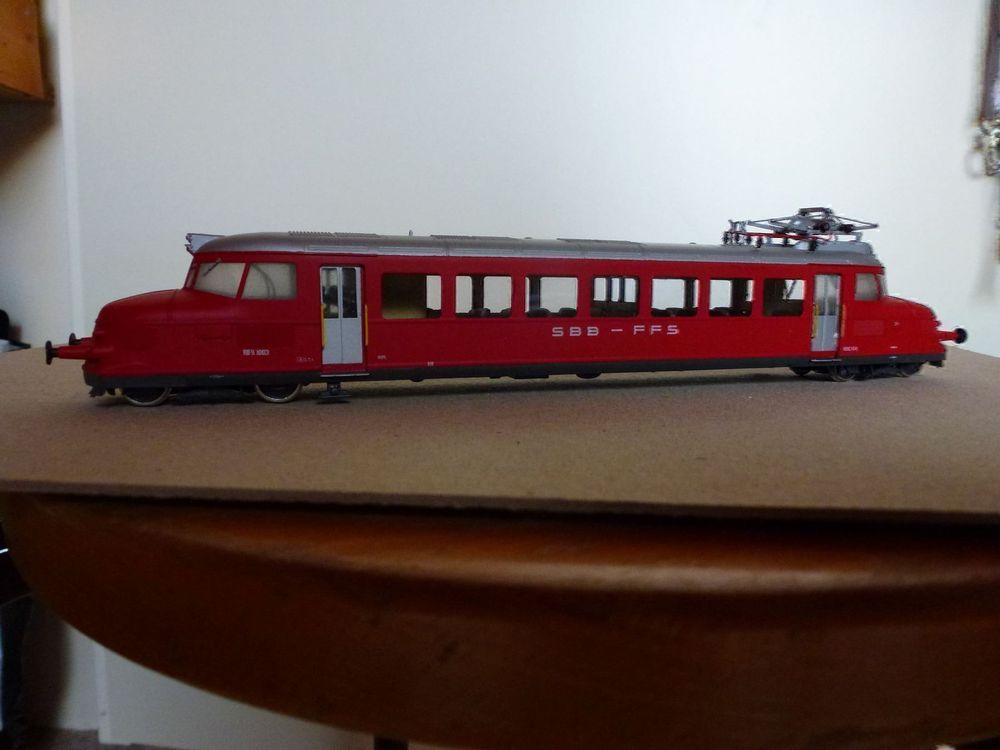 Fulgurex - SBB RB 2/4 1003 roter Pfeil H0/DC (Gebraucht) in Matten b. Interl für CHF 258 – mit