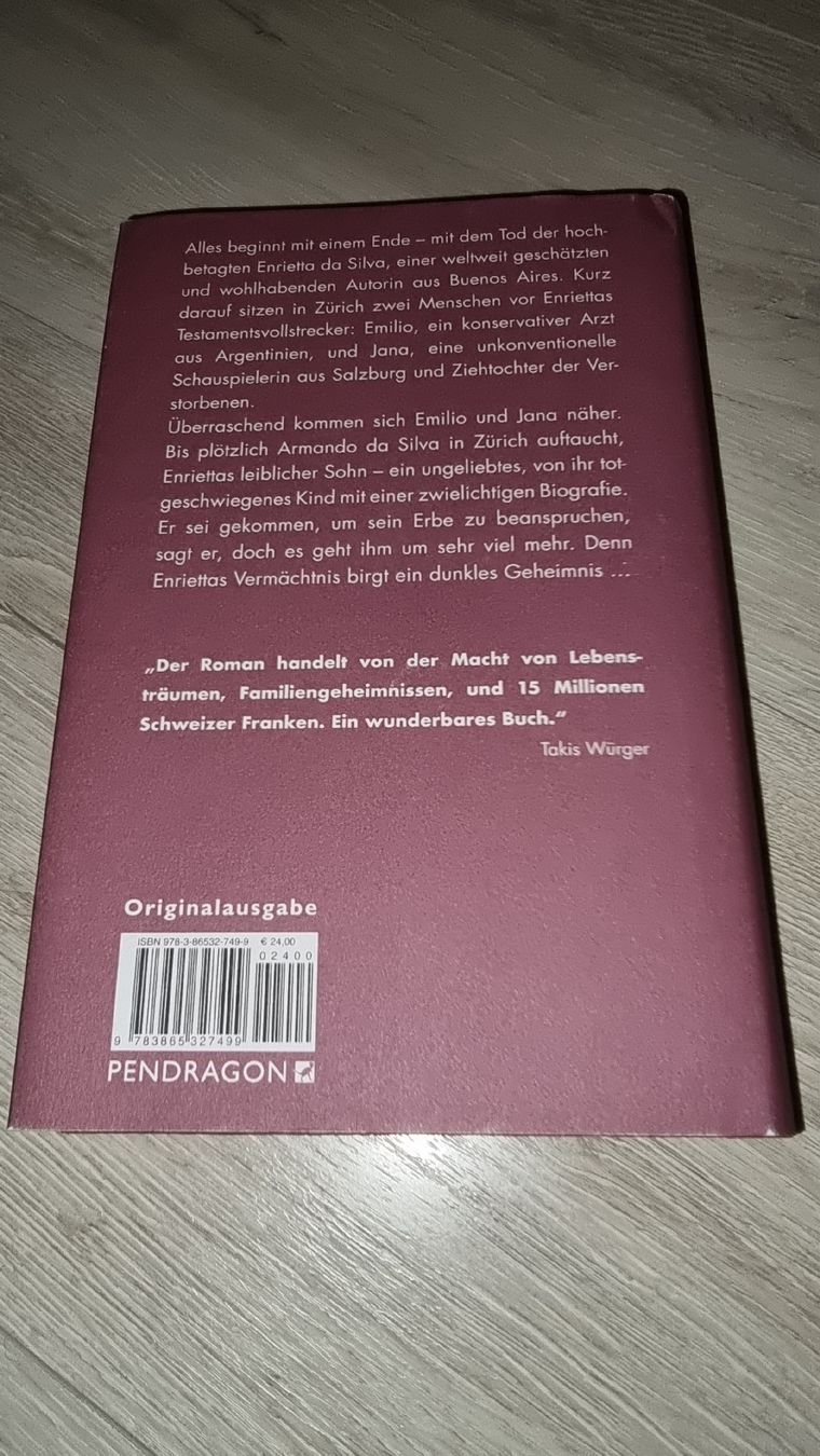 Bücher: Enriettas Vermächtnis Neu – Neu (gemäss Beschreibung) aus Wigoltingen von Zuckerfee84 1
